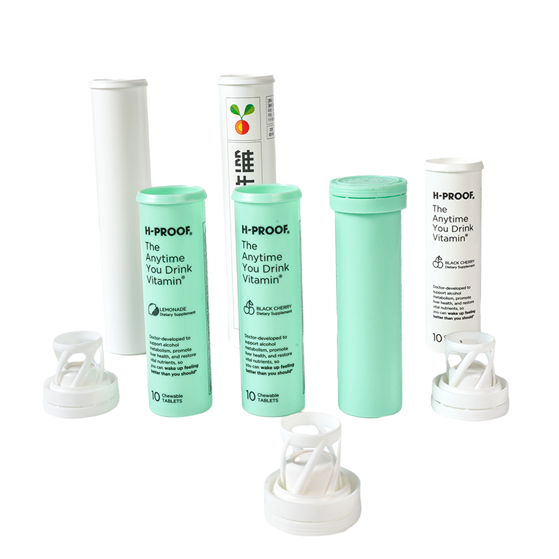 Multivitamin Vitamin C Private Label PP Effervescent Tablet Tube Bottle Lid As Picture