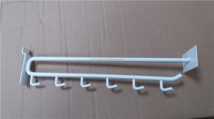 China 6 Hooks Metal Accessories Display Rack , 6mm Wire Display Hanging Hooks wholesale