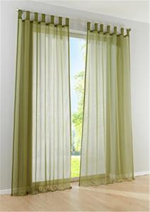 Grass Green Custom Window Curtains Dry Cleaning Only Top With Rings Design