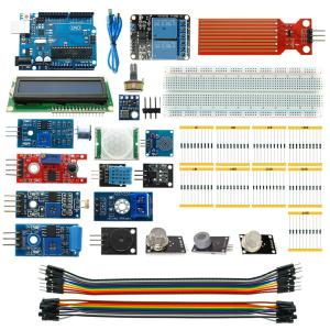 China Arduino Uno R3 Starter Kit 1602 Display Solderless Breadboard Starter Kit wholesale