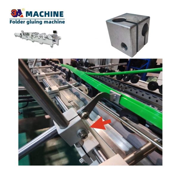 Automatic Folding Carton Folder Gluer for Paper and Cardboard Packaging Materials