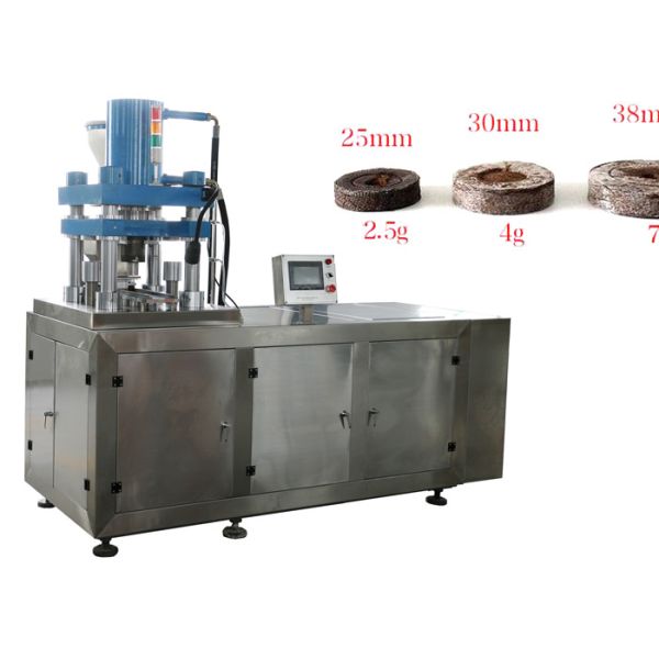 Simple Operation High Speed Tablet Press , Hydraulic Press Machine for Bio Tablets Demoulding Protection