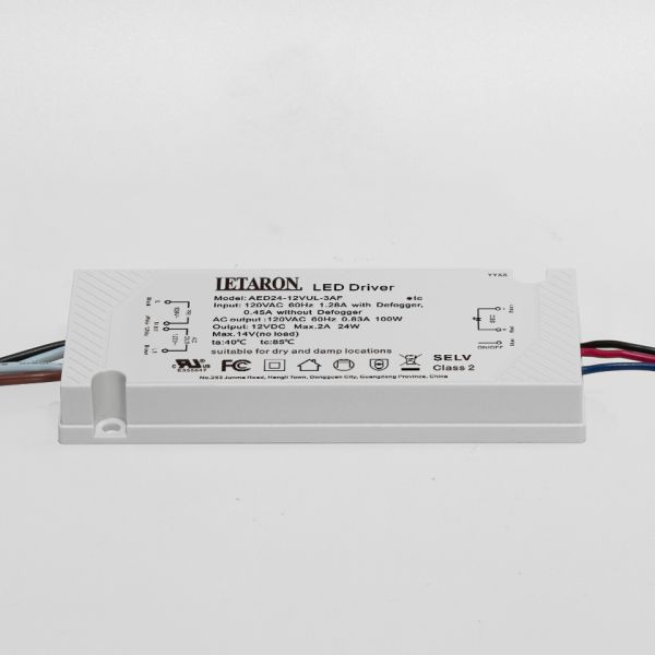 Neptune Series 24W LED Driver connection details