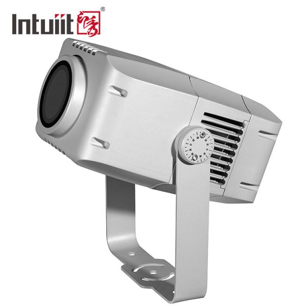 LED Zoom Outdoor Portable Mini Digital Gobo Projector Stand With Exterior Logo Rotated Advertising Custom