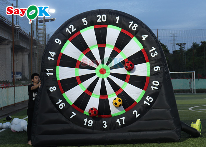 3m Inflatable Dartboard Football Target Game Soccer Shooting Kick Darts Inflable Soccer Shooting Target