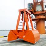 Q345 / Q235 Materials Orange Peel Hydraulic Clamshell Bucket