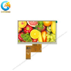 China 800x480 Resolution 7 Inch TFT LCD Display 24bit Parallel RGB Interface wholesale