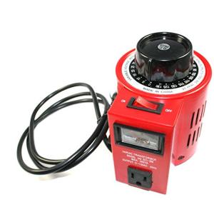 China TDGC2 AC Power Variable Transformer With Isolation , 1000VA Max 0 -130 Volt Output wholesale