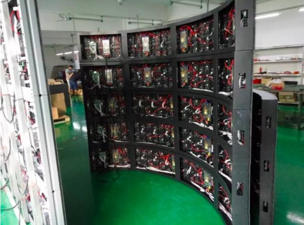 Quality Irregular Video Wall Led Display / Smd Led Display Screen High Definition for sale