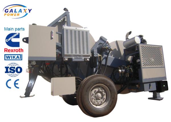 Quality 9T Transmission Line Stringing Equipment , 5km/H Correspending Tension Stringing Equipment for sale