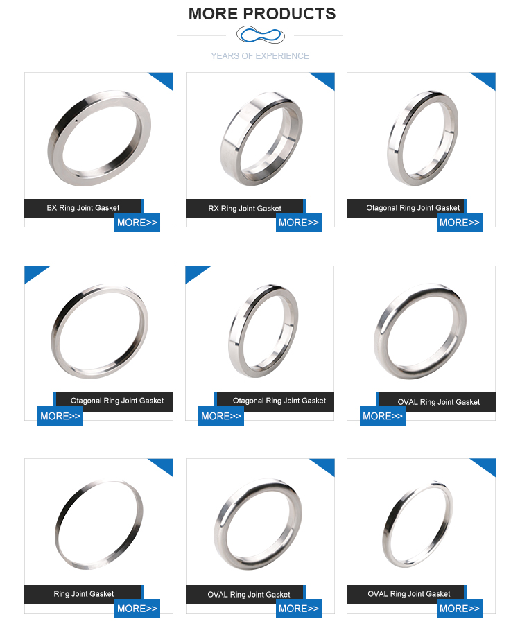API Stainless Steel Octagonal Metal Ring Joint Gasket