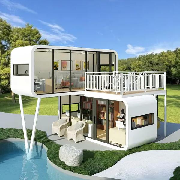 Quality Weatherproof Insulated Apple Capsule House Cabin 5.4tons for sale