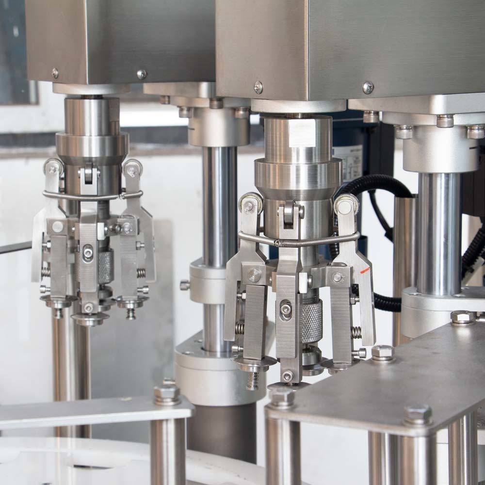 High Speed Automatic Aluminium Cap Sealing Machine Multi Head Ropp Capping Machine
