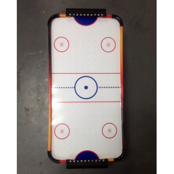 Round Corners Mini Game Table Air Powered Hockey Table For Children Play