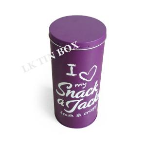 China Round Metal Printed Candy Tin Can for Black Chocolate Packaging wholesale
