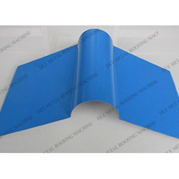 10m/Min Automatic Ridge Forming Machine 5000kg Ridge Roofing Tile Machine