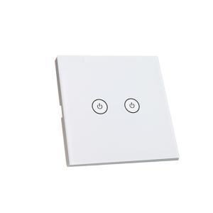 China 2 gang standard TUYA esp8266 smart wifi wall socket UK wholesale