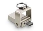 32g Usb Type C Pendrive , Silvery Usb C Memory Stick With Customized Logo