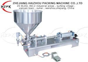 China Stable Semi Automatic Paste Filling Machine , 20W Pneumatic Filling Machine wholesale