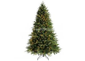 120cm 150cm 180cm PVC Artificial Xmas Trees With Pine Cones