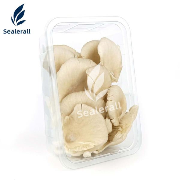 Mushroom Custom MAP Tray Sealing Machine Multi Head Scale Chain Plate Sealing Machine
