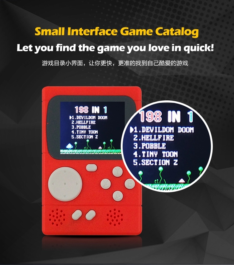 Cheapest Retro Video Game Console Handheld Game Portable Pocket Game Console Mini Handheld Player for Kids Player Gift