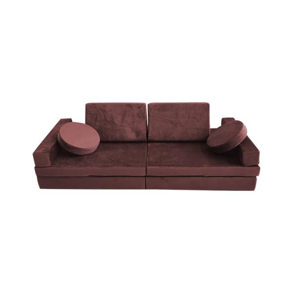 Quality Waterproof Inner Liner 10 Pieces Foam Modular Play Mat Couch Soft Furniture for sale