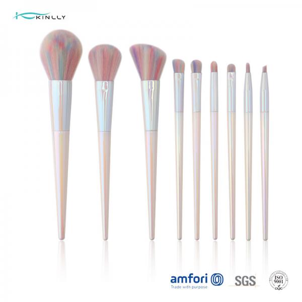 Quality Eyebrow 9pcs Beauty Blending Plastic Makeup Brushes for sale