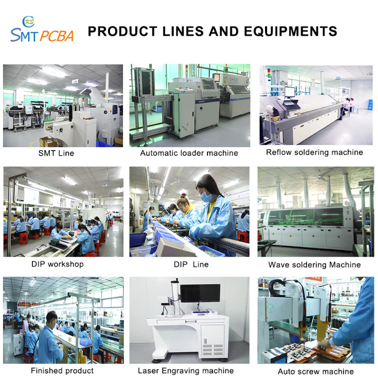 Multilayer FR4 HDI PCB ENIG Electronic Circuit Board Assembly