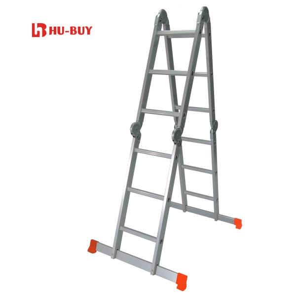 Quality Professional Aluminum Multi Purpose Ladder 4x3 Collapsible Aluminum Ladder for sale