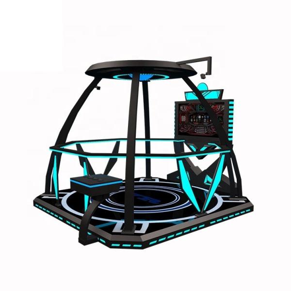 Quality Interactive VR Walking Platform 3310*3650*2460mm With Shooting Simulator for sale
