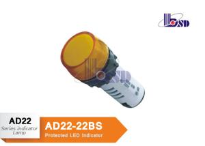 China Yellow Pilot Led Indicator Lamp Indicator Light 660V CCC CE Certification wholesale