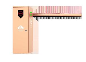 China Outdoor Straight Security Car Park Barrier Gate 6 Meter Auto Reverse wholesale