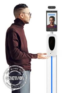 China FCC Android 7.1 16.7M IR Touch Screen Temperature Scanner Kiosk on sale