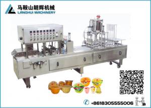 Automatic Tomato sauce | Salad Dressing Cup Filling and Sealing Machine