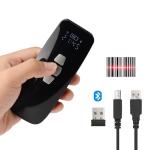 Small CCD Barcode Scanner 1D Wireless Portable Reader With Blue Tooth