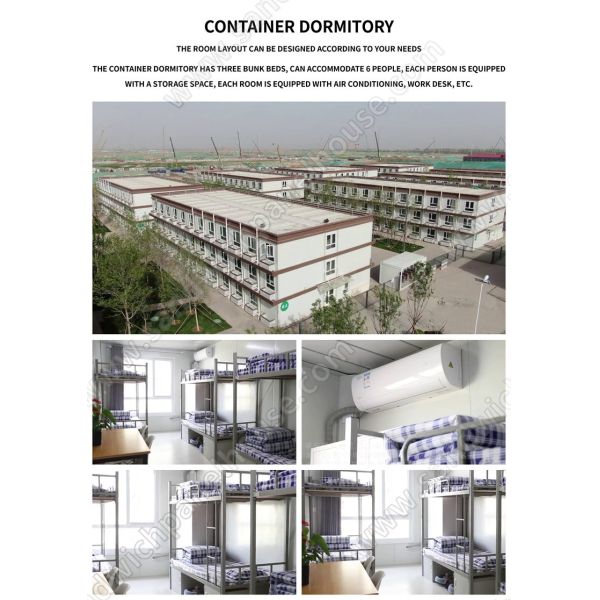Home Labor Camp And Mining Camp Prefab Flat Pack Container House