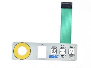 China Electronic Reverse Printing Custom Membrane Keyboard With High Performance wholesale
