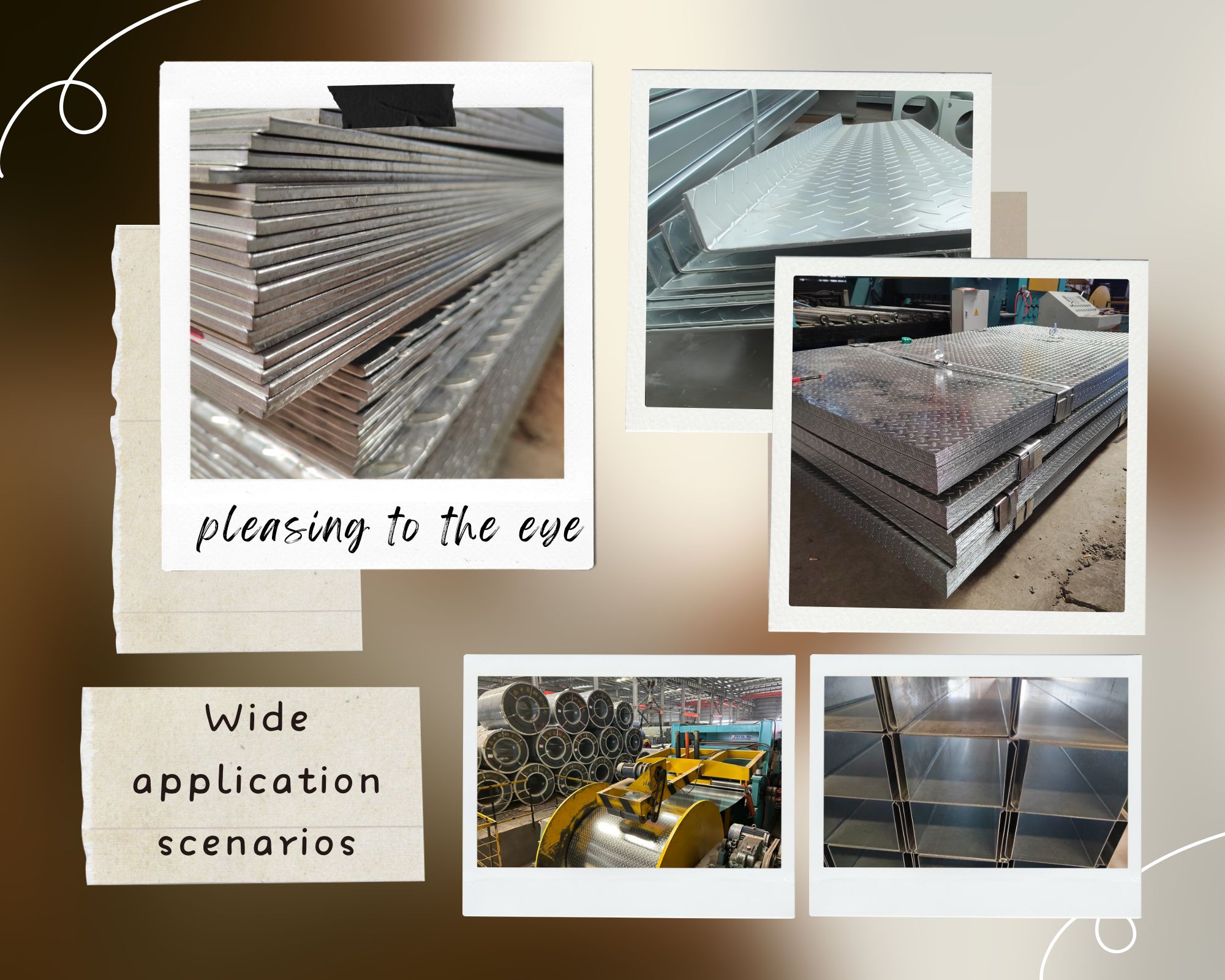 Q355 Grade 4.75*1500 mm Hot Dip Galvanized Pattern Plate Steel Sheet Promotion