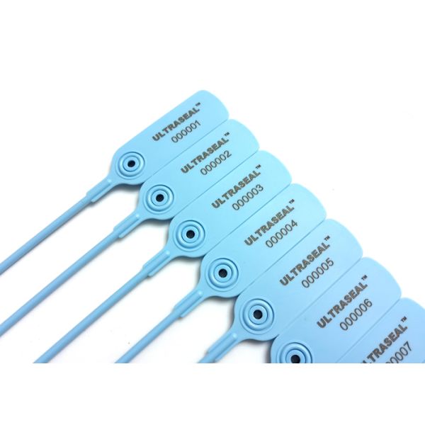 500 mm Length Plastic Security Seal with 380 N Tensile Strength and PP Stainless Steel Material for Shipping Logistics