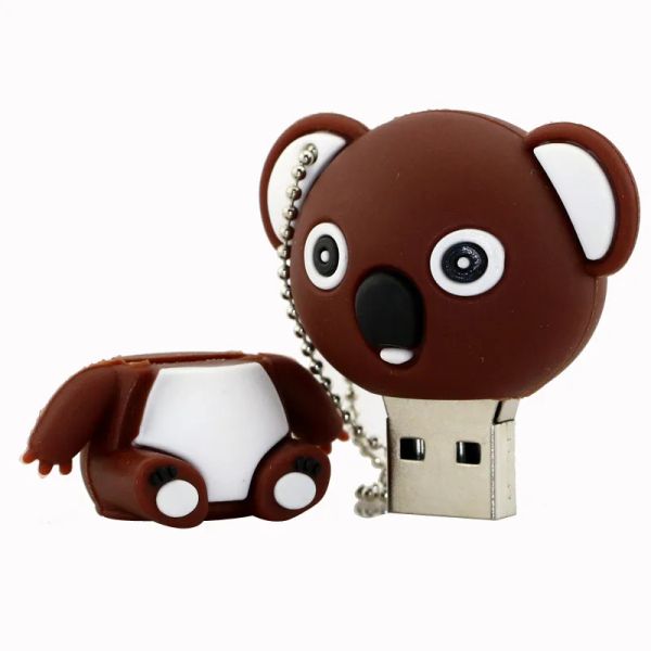 Koala 3D 32GB Customized USB Flash Drive Gifts Pen Drive Custom PVC USB Stick
