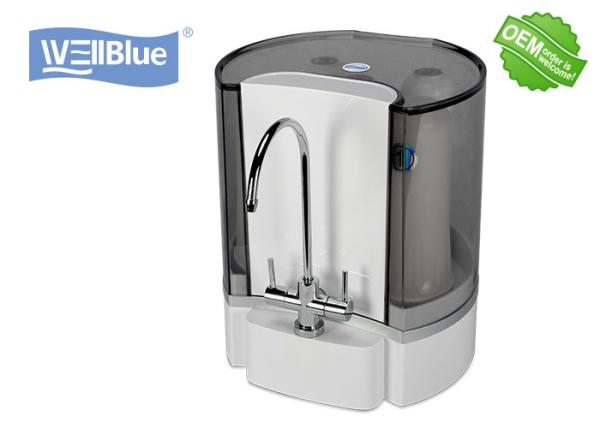 Quality Counter 5 Stages Pure And Alkaline Water Filter Purifier System Without Electricity for sale