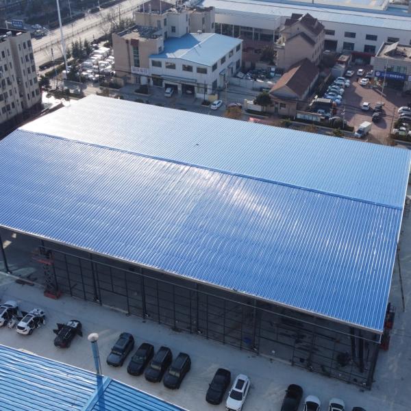 Quality Car Repair Shops Steel Structure Workshop / Prefab Steel Buildings For Maintenance Workshop for sale