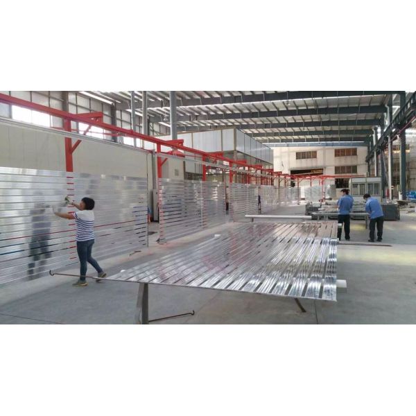 OEM Horizontal Powder Coating Line 3000kw Surface Treatment Line