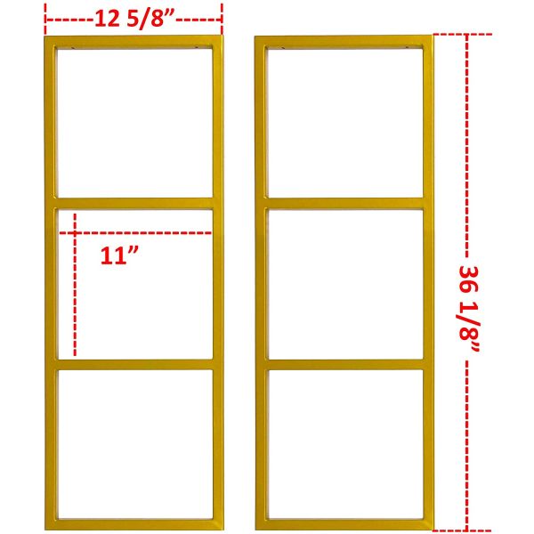 5mm Thickness Steel Q235 Ladder Style Ceiling Mounted Floating Shelf Brackets