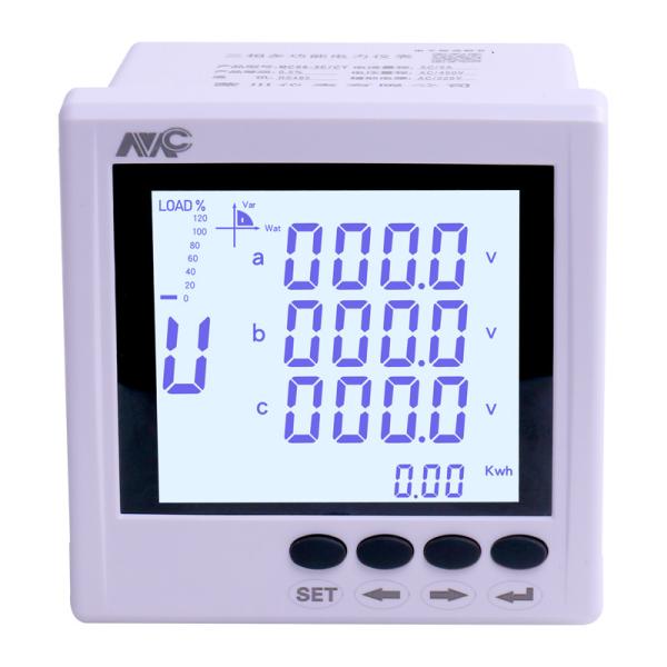 Quality 1000V DC Solar Voltage Current Power Meter Bidirectional RS485 for sale