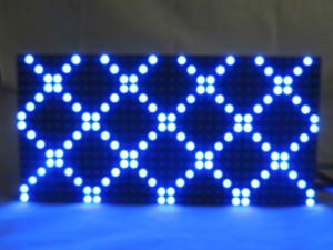 China LED Programmable Sign Display Board Module 10000 Dots / ㎡ Hysical Density on sale