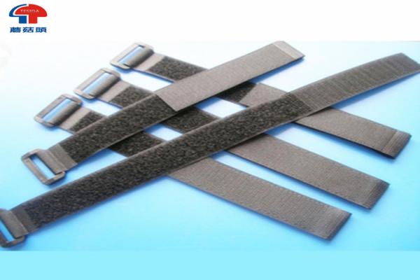 Quality Customize durable Heavy Duty Hook And Loop Straps / Mens Shoes Straps 100% Nylon for sale