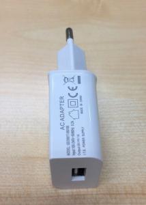 5V2A Travel EU Plug Wall Mount Charger One Way USB Cell Phone Charger Adapter For Huawei