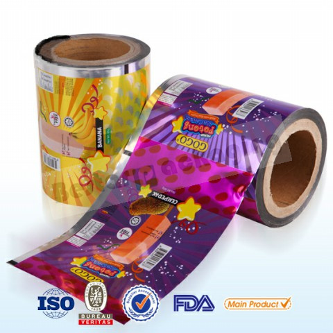 NEW! laminated stretch film for ice cream packaging,Food packaging plastic roll film with bestar packaging